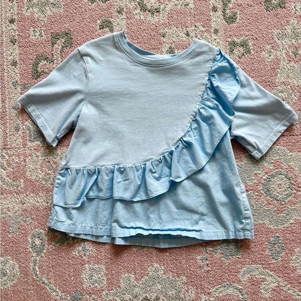 H&M Ruffle Trimmed Top